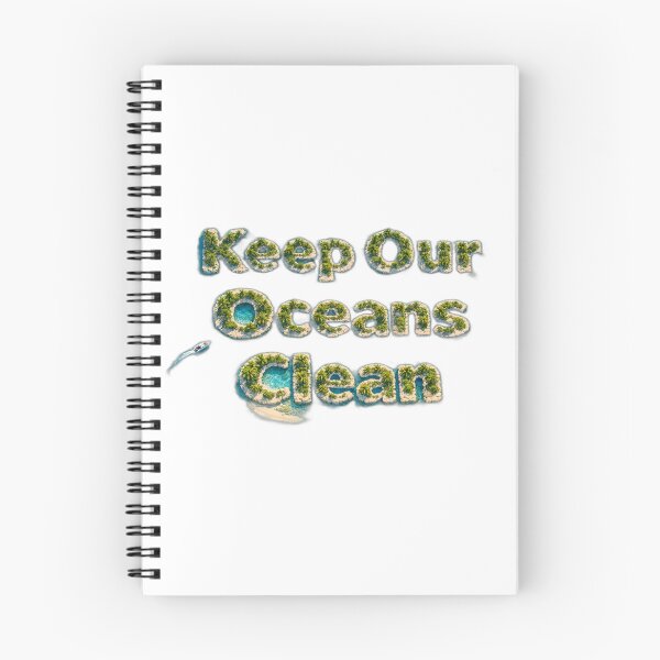 Item preview, Keep Our Oceans Clean Environmental Tag designed and sold by Olivia Tatara.