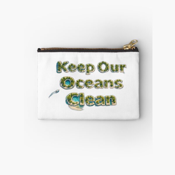 Item preview, Keep Our Oceans Clean Environmental Tag designed and sold by Olivia Tatara.