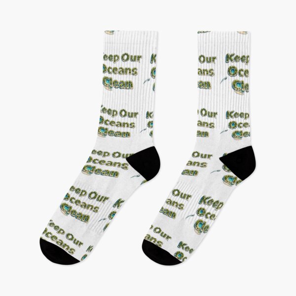 Item preview, Keep Our Oceans Clean Environmental Tag designed and sold by Olivia Tatara.