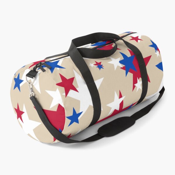 Item preview, Red, White and Blue Stars - Beige Background designed and sold by MellowCat.