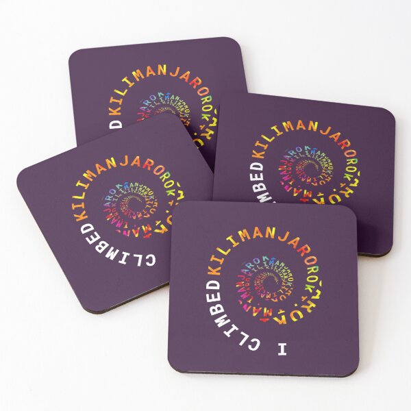 Item preview, I climbed Kilimanjaro, Mount Kilimanjaro spiral designed and sold by MiFree.