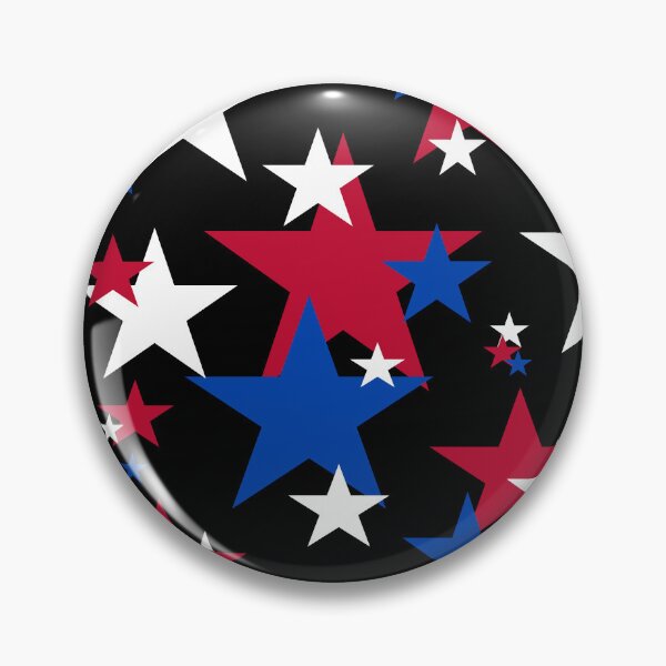 Item preview, Red, White and Blue Stars designed and sold by MellowCat.
