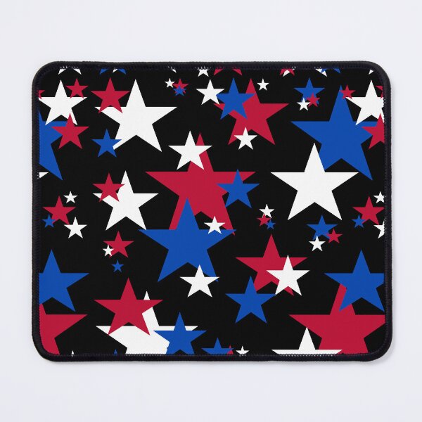 Item preview, Red, White and Blue Stars designed and sold by MellowCat.