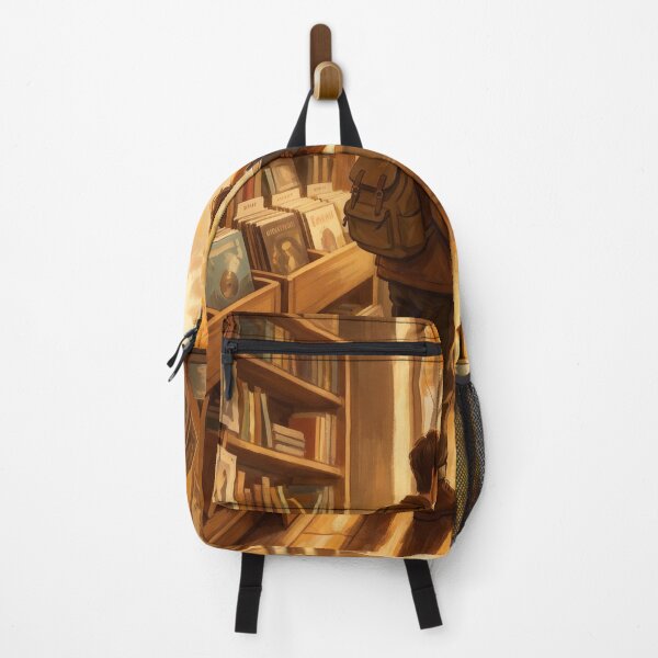 Item preview, Autumn Afternoon in the Record & Book Shop designed and sold by AbstractAuraArt.