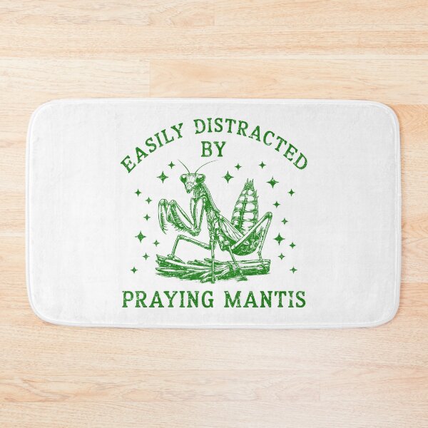 Item preview, Easily Distracted By Praying Mantis Vintage Celestial Stars designed and sold by Dmetalx Art Apparel.