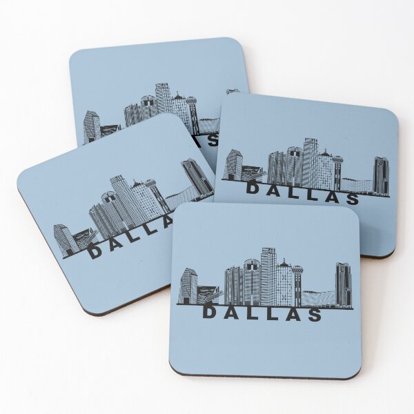 Item preview, Dallas Skyline Silhouette  designed and sold by Phat Dog Designs .