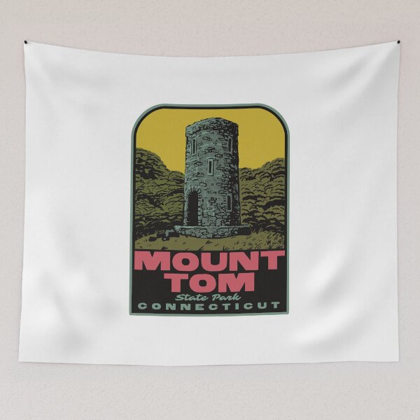 Item preview, Mount Tom State Park Connecticut Retro designed and sold by HalpinDesign.