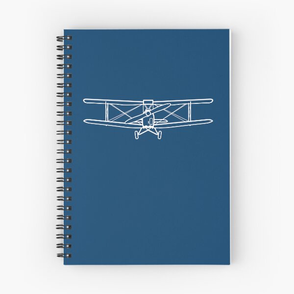 Item preview, Vintage DH Tiger Moth 1930s biplane aircraft outline (white) designed and sold by soitwouldseem.