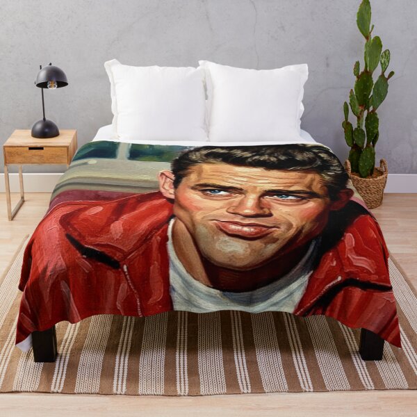 Item preview, Brooding Icon: James Dean Intense Rebel Portrait designed and sold by Art's Diner.