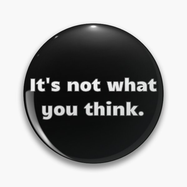 Item preview, Funny British Accent "It's not what you think" designed and sold by JaroCreates.