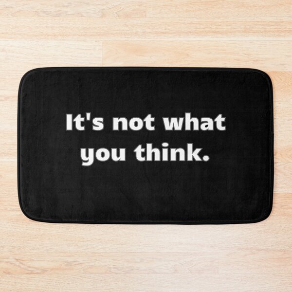 Item preview, Funny British Accent "It's not what you think" designed and sold by JaroCreates.