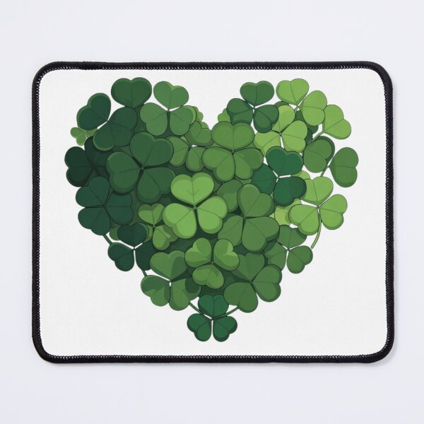 Artikelvorschau, Lucky Clover Heart Art entworfen und verkauft von Amevvoo.