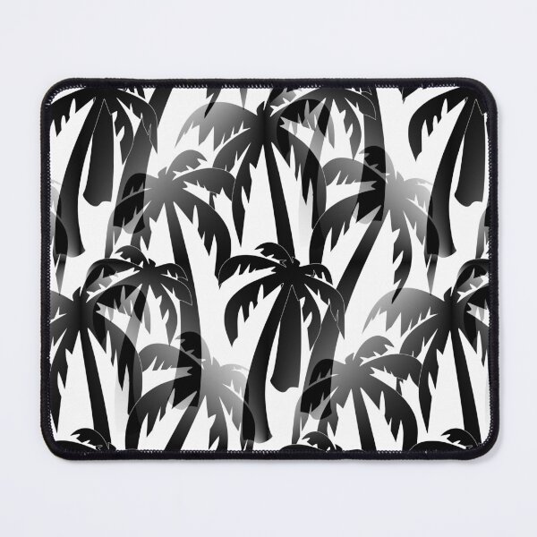 Item preview, Retro Palm Trees in Black and White designed and sold by MellowCat.