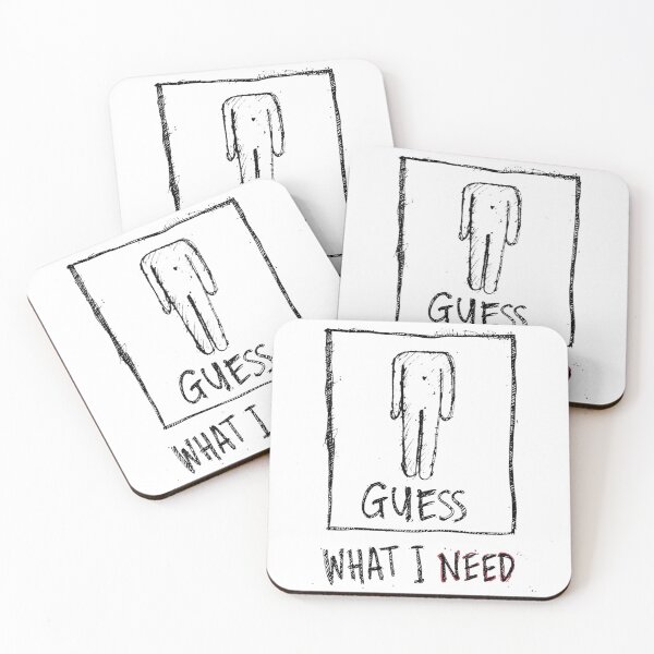 Item preview, Guess What I Need Restroom Sign Funny Minimal designed and sold by LunaMagicStudio.
