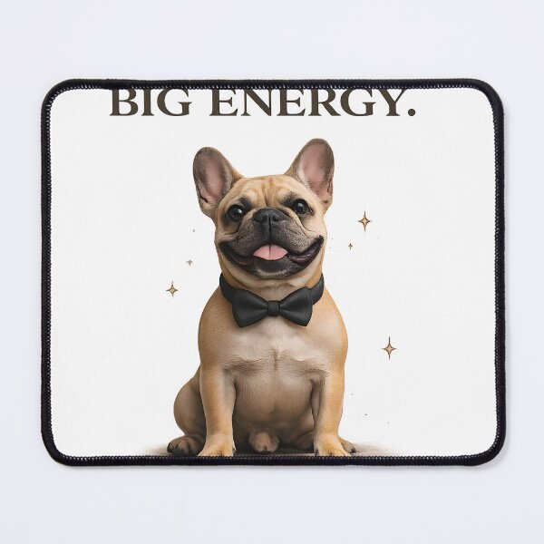 Item preview, French Bulldog Men– Soft Heart Streetwear Design | Minimal Aesthetic Dog Art designed and sold by no-name-92.