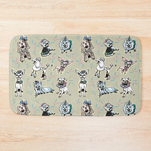 Item preview, Mad toy dogs wearing a bow designed and sold by Mevissart.