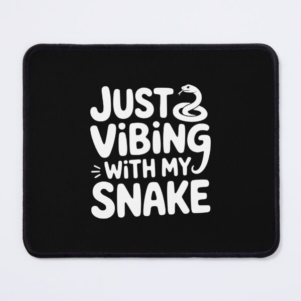 Item preview, Just Vibing With My Snake designed and sold by theartfulaspie.