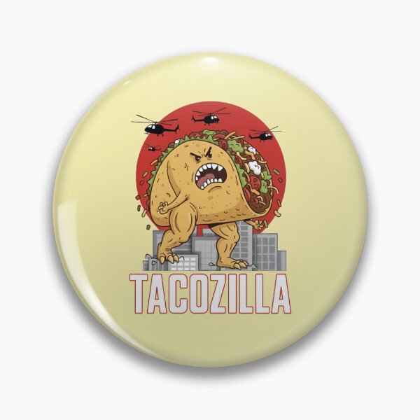 Item preview, tacozilla monstrous taco designed and sold by LuloCreative.