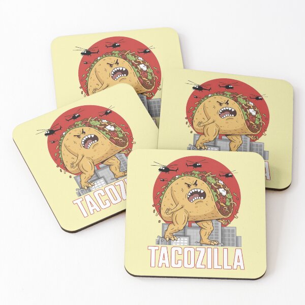 Item preview, tacozilla monstrous taco designed and sold by LuloCreative.