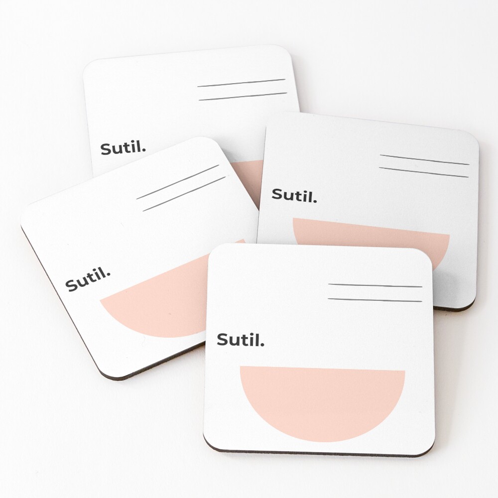 Item preview, Coasters (Set of 4) designed and sold by GuasaFactory.