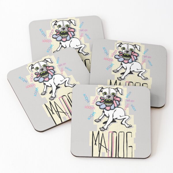 Item preview, Mad tiny toy dog illustration designed and sold by Mevissart.