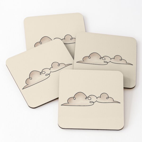 Item preview, Minimal Clouds – Aesthetic Line Art designed and sold by Barelythere2324.