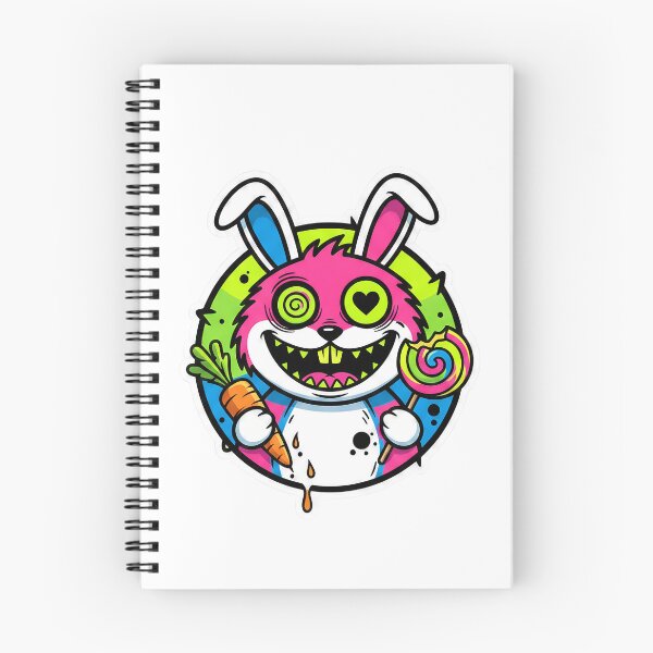 Item preview, Trippy Psycho Mutant Candy Bunny designed and sold by Brasuca's Art.