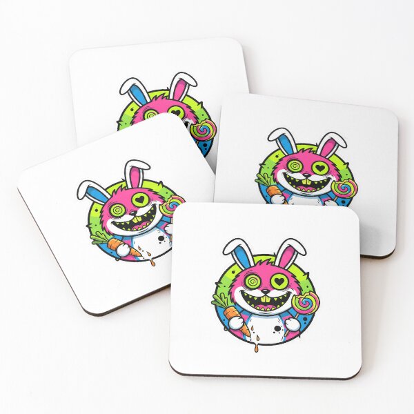Item preview, Trippy Psycho Mutant Candy Bunny designed and sold by Brasuca's Art.