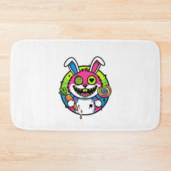 Item preview, Trippy Psycho Mutant Candy Bunny designed and sold by Brasuca's Art.