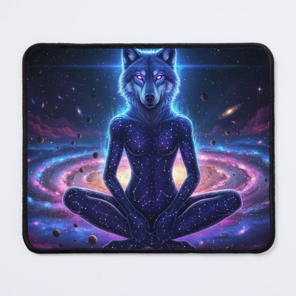 Item preview, Cosmic Wolf - Stella designed and sold by Cosmic Zoo.