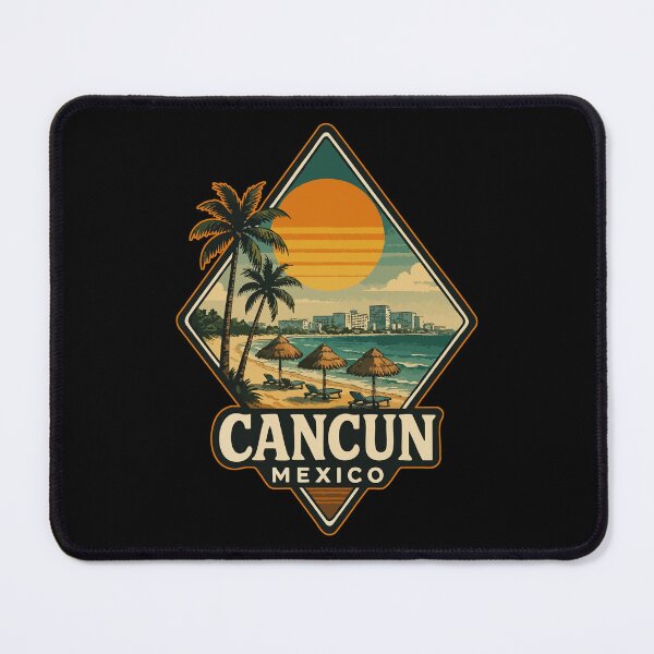 Item preview, Cancun Mexico Vintage Travel designed and sold by TomFrontierArt.