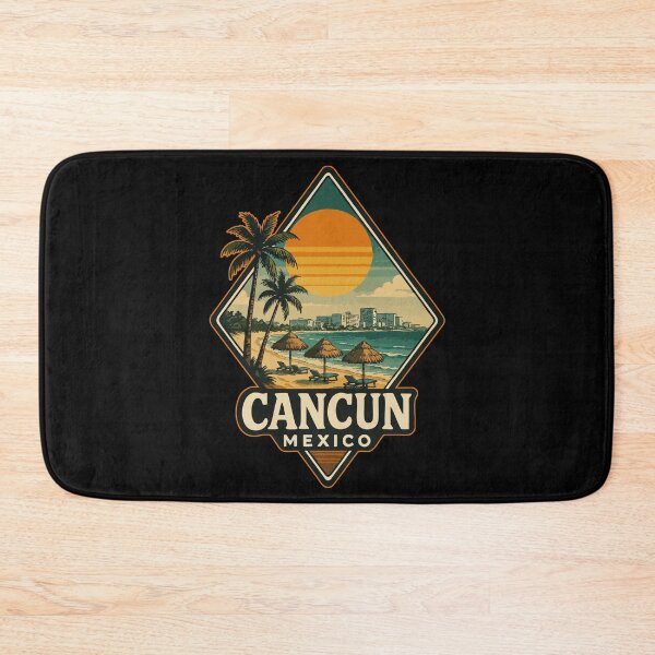 Item preview, Cancun Mexico Vintage Travel designed and sold by TomFrontierArt.