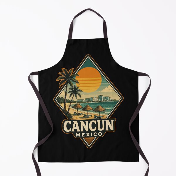 Item preview, Cancun Mexico Vintage Travel designed and sold by TomFrontierArt.