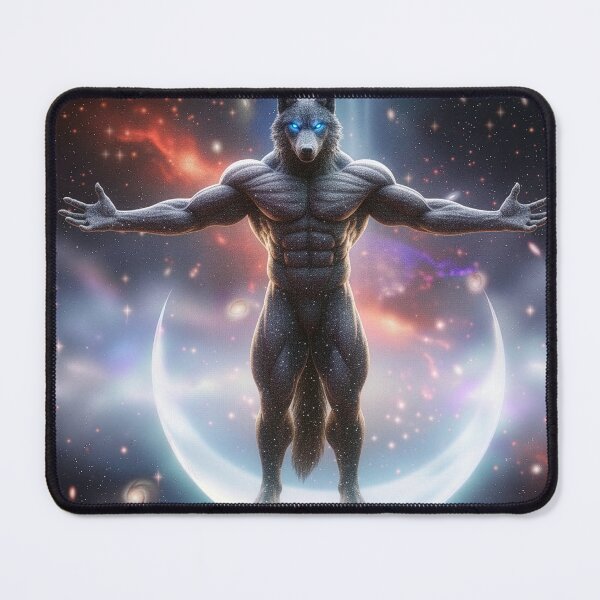 Item preview, Cosmic Wolf - Selene designed and sold by Cosmic Zoo.