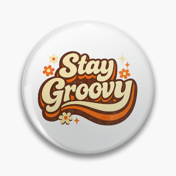 Item preview, Stay Groovy Retro 70s Typography designed and sold by avinigav.