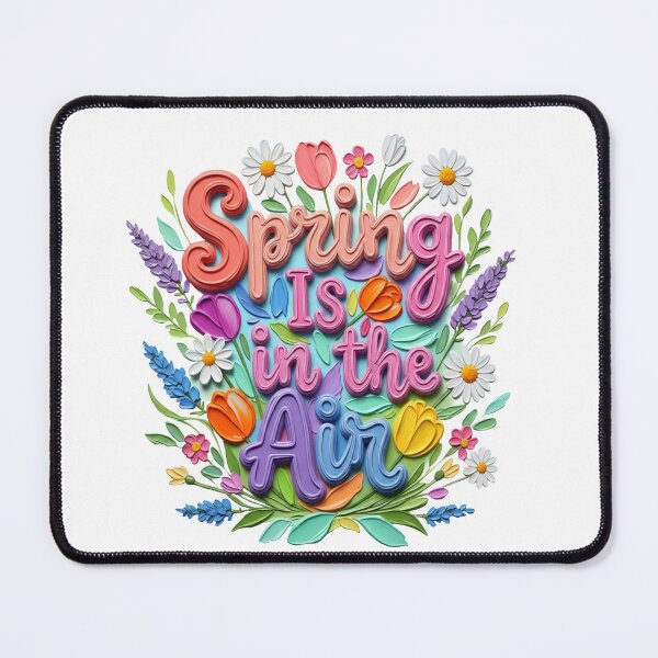 Item preview, Spring is in the air, spring design. Spring quotes designed and sold by Roshanay fatima.
