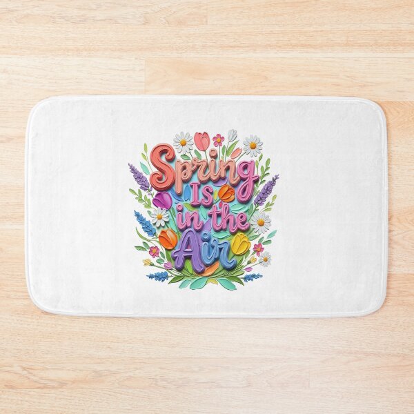 Item preview, Spring is in the air, spring design. Spring quotes designed and sold by Roshanay fatima.