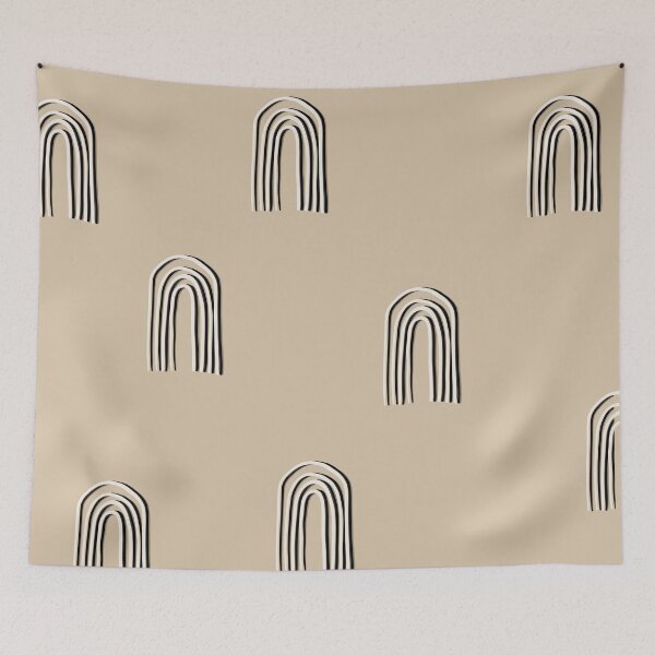 Item preview, Minimal Rainbow Pattern – Neutral Aesthetic designed and sold by Barelythere2324.