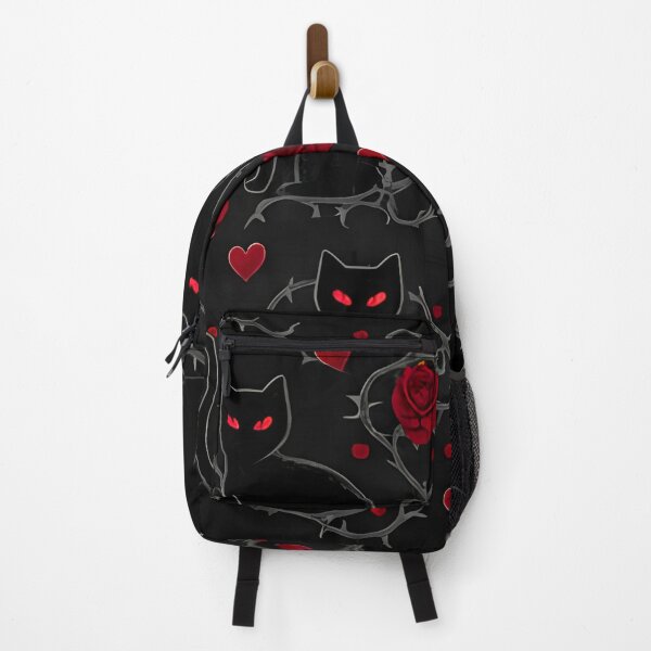 Item preview, “Dark Love Black Cat Pattern” designed and sold by Good Vibes .