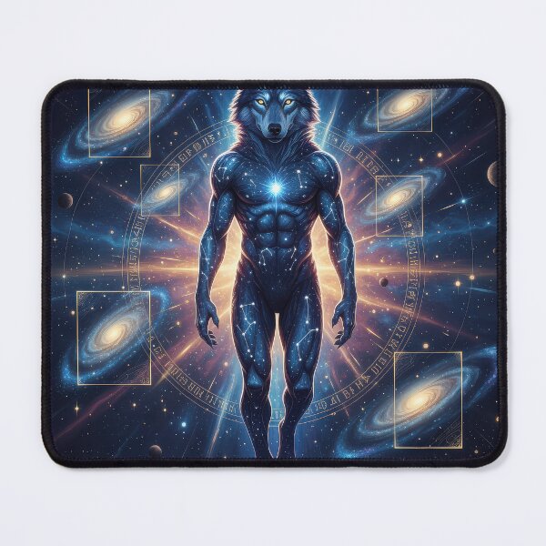 Item preview, Cosmic Wolf - Sagan designed and sold by Cosmic Zoo.