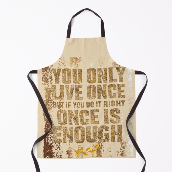 Item preview, You Only Live Once - Inspirational Quote Typography. designed and sold by LunaPrintCo.
