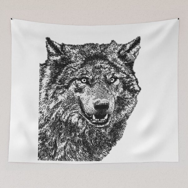 Item preview, Wolf's Drawing designed and sold by NoxLand.
