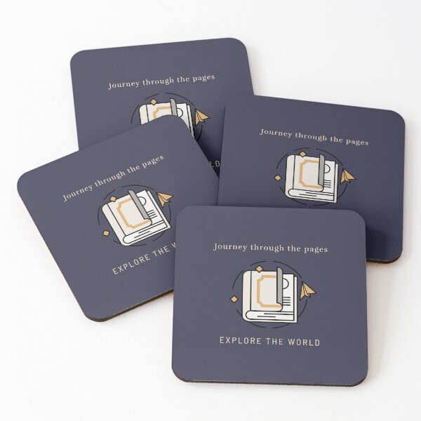 Item preview, Journey through the pages, Explore the world Travel Graphic designed and sold by Bold & Brewed.