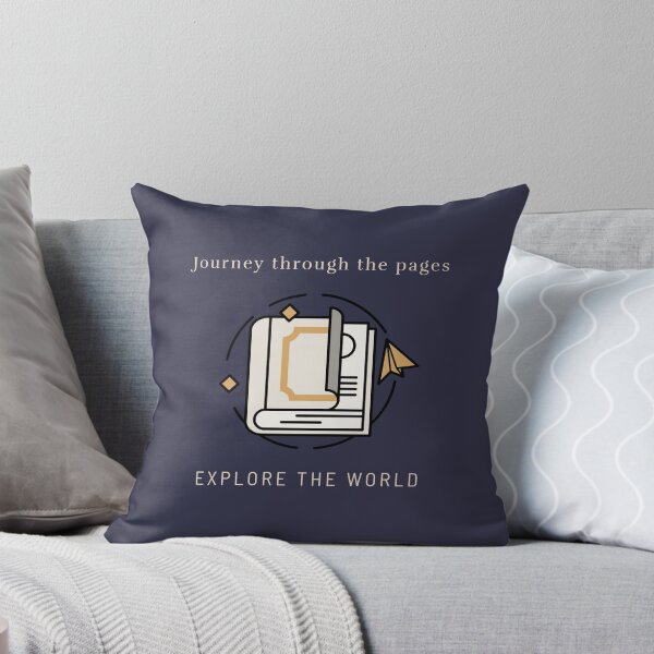 Item preview, Journey through the pages, Explore the world Travel Graphic designed and sold by Bold & Brewed.