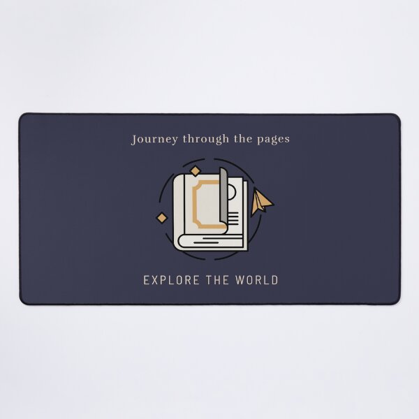 Item preview, Journey through the pages, Explore the world Travel Graphic designed and sold by Bold & Brewed.