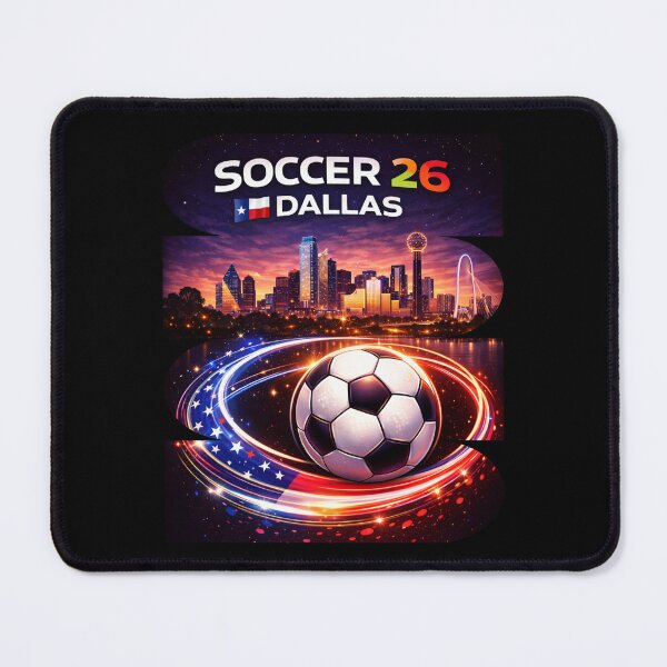 Item preview, Dallas Soccer 2026 Shirt, Soccer 26 Dallas TX Fan Tee, Dallas Texas Soccer Graphic designed and sold by MK-Charlie.