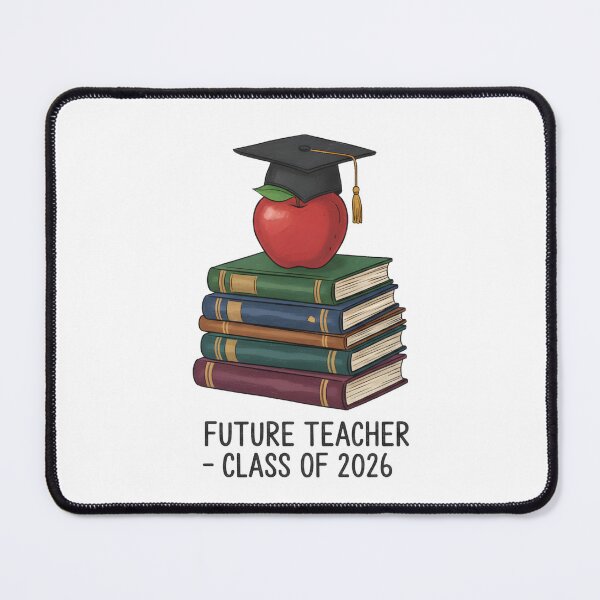 Item preview, Future Teacher Class of 2026 Chalkboard Art designed and sold by Kvarny.