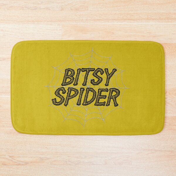 Item preview, Bitsy Spider Typography T-Shirt Design – Hand-Drawn Spider Web Graphic designed and sold by rikyybot.