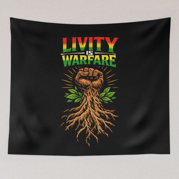 Item preview, Livity Is Warfare designed and sold by SavvyEarth.