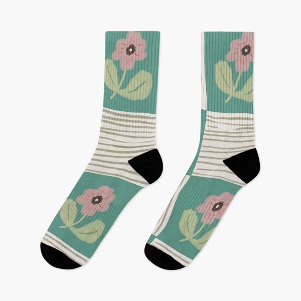 Item preview, Retro Floral Checker Pattern – Boho Aesthetic designed and sold by Barelythere2324.